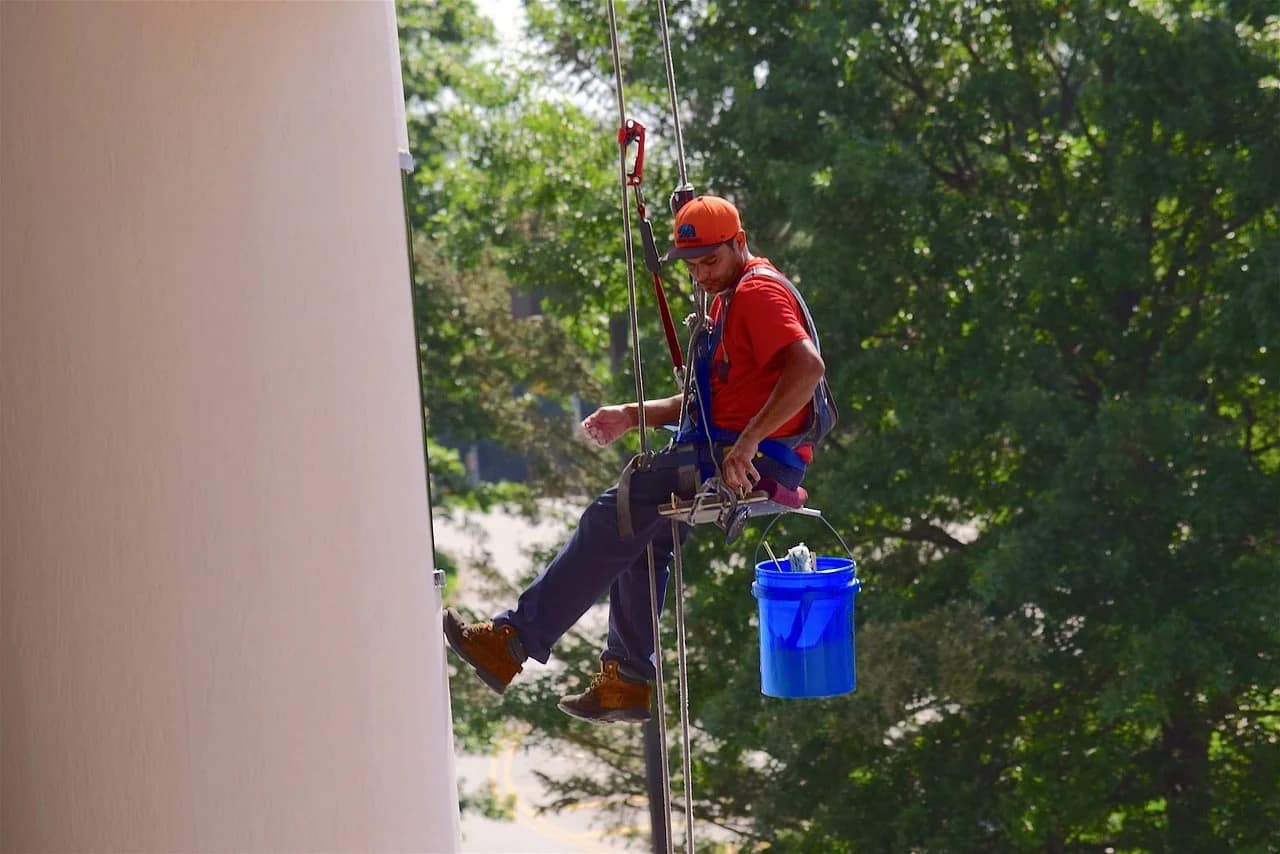 High-Rise Window Cleaning in Tampa, FL — Mega Service Solutions